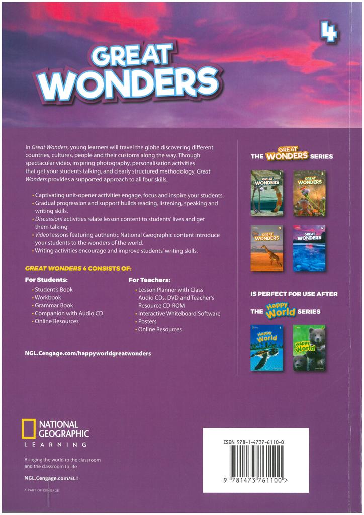 GREAT WONDERS 4 STUDENT'S BOOK 2