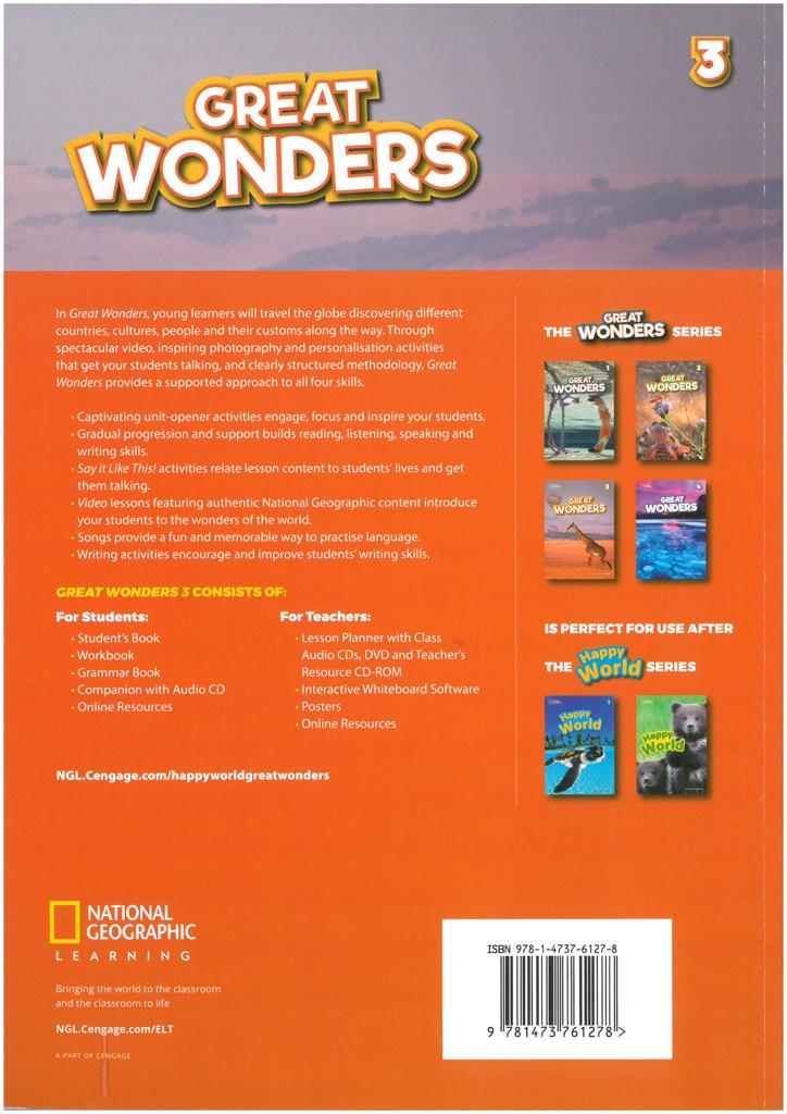 GREAT WONDERS 3 WORKBOOK 2