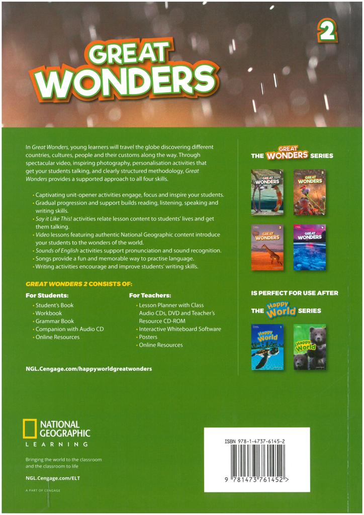 GREAT WONDERS 2 GRAMMAR BOOK 2