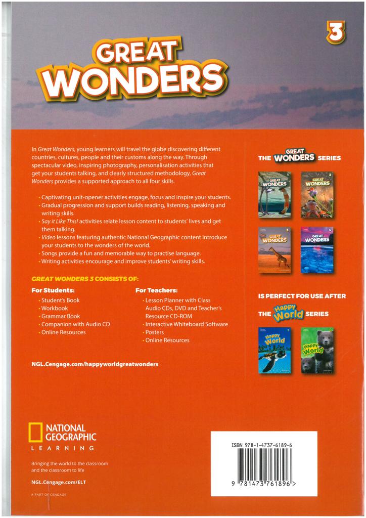 GREAT WONDERS 3 COMPANION (+CD) 2