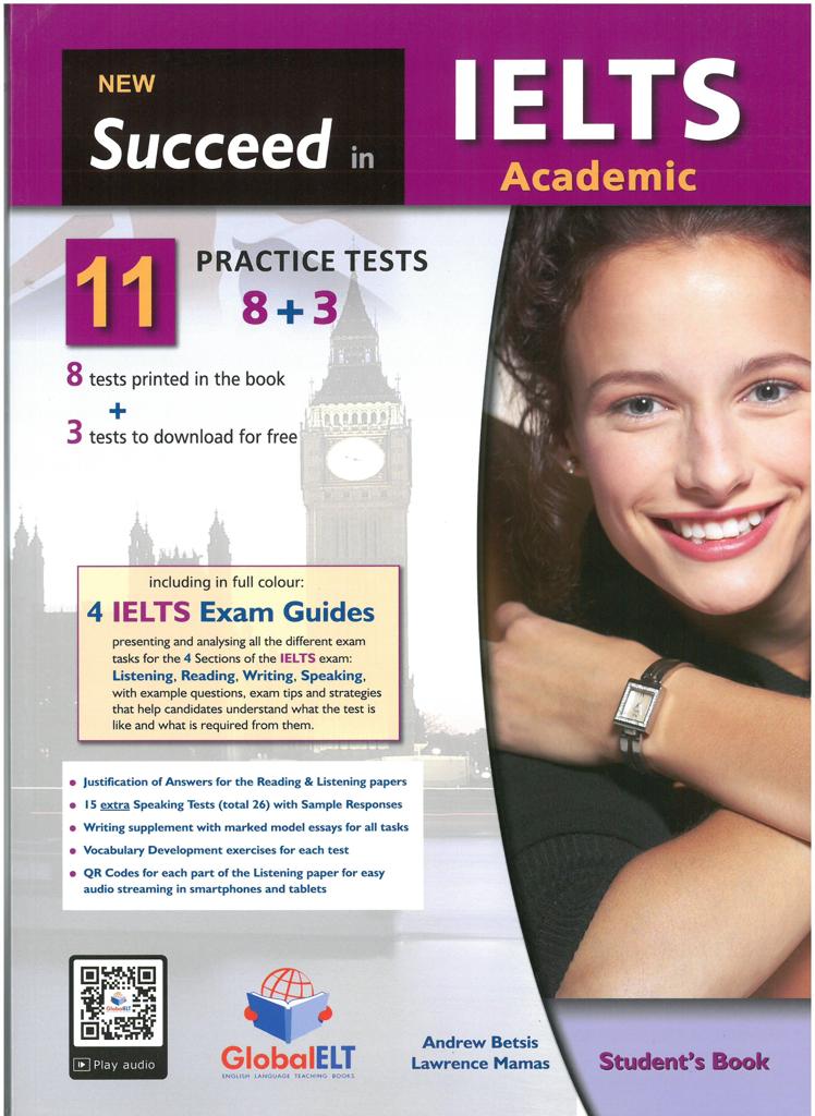 SUCCEED IN IELTS 11 (8+3)  PRACTICE TESTS STUDENT'S BOOK 1