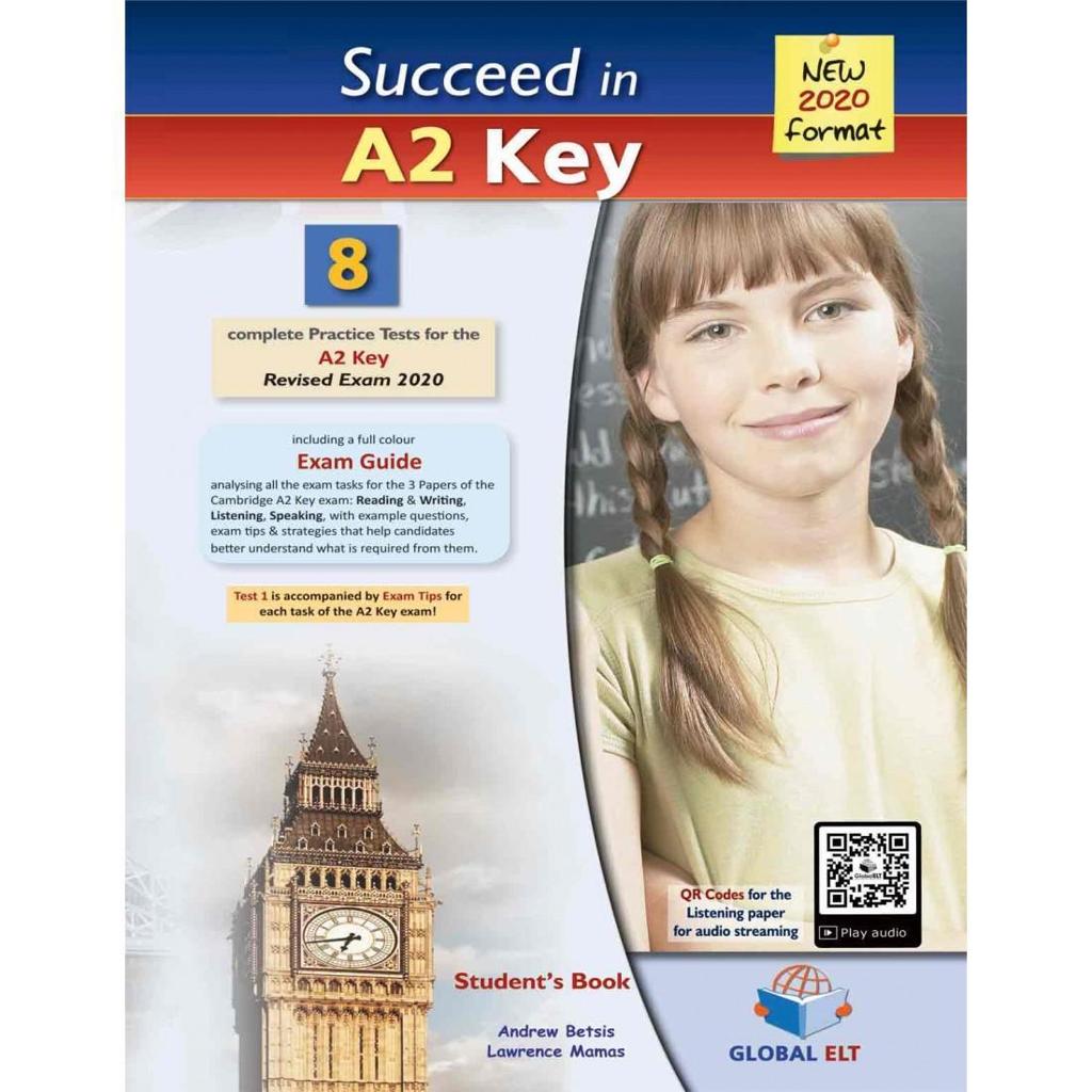 SUCCEED IN A2 KEY 8 PRACTICE TESTS CD CLASS 2020 1