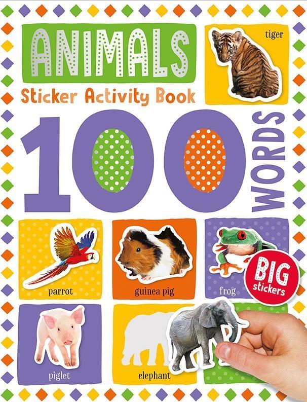 100 WORDS STICKER ACTIVITY - ANIMAL 1