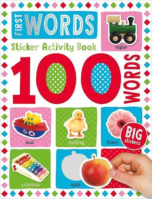 100 WORDS STICKER ACTIVITY - FIRST WORDS 1