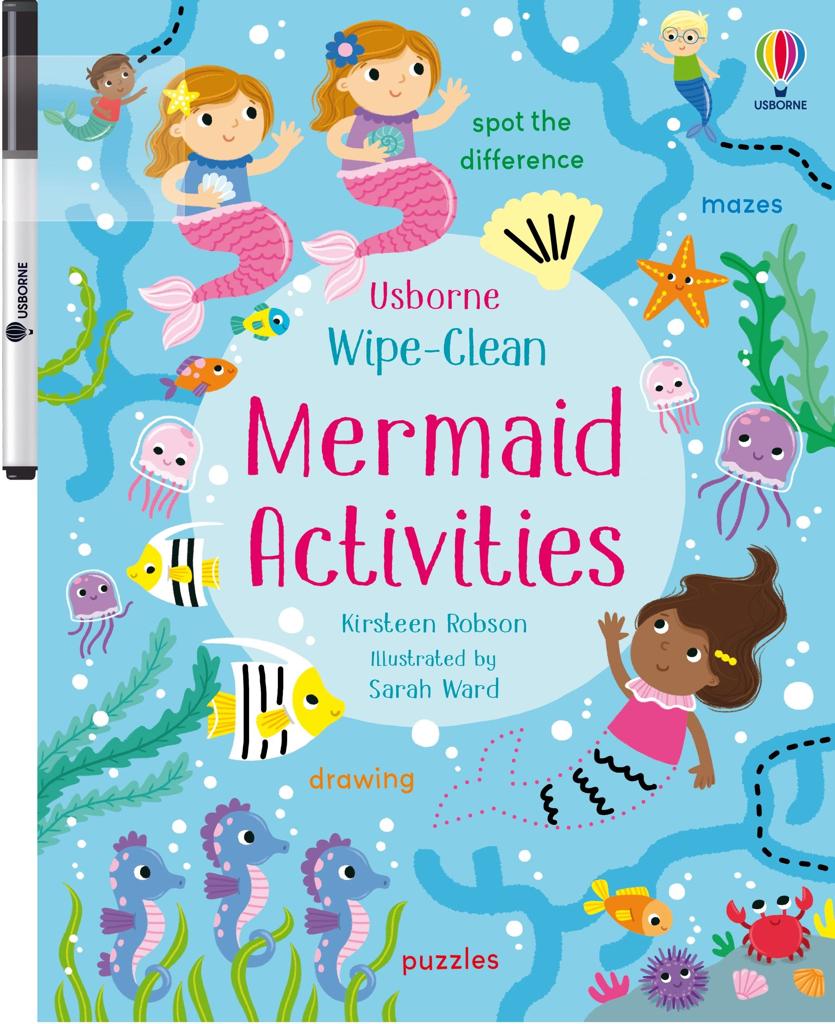 WIPE-CLEAN MERMAID ACTIVITIES 1