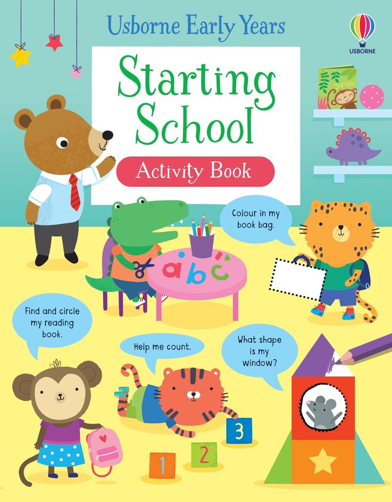 EARLY YEARS STARTING SCHOOL ACTIVITY BOOK AGE 3-5 1