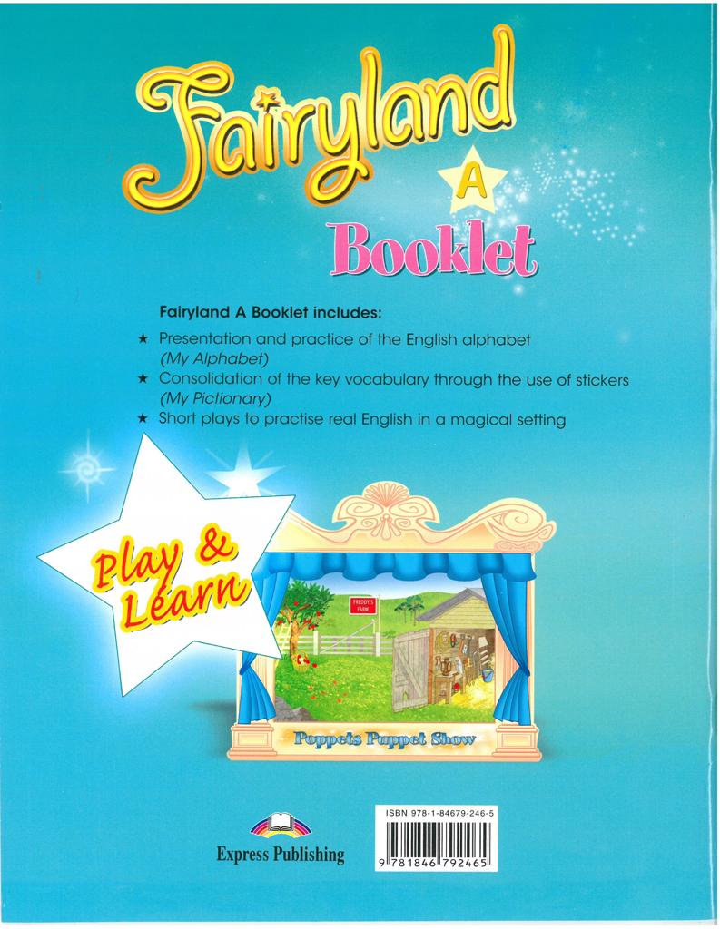FAIRYLAND JUNIOR A ALPHABET BOOKLET 1