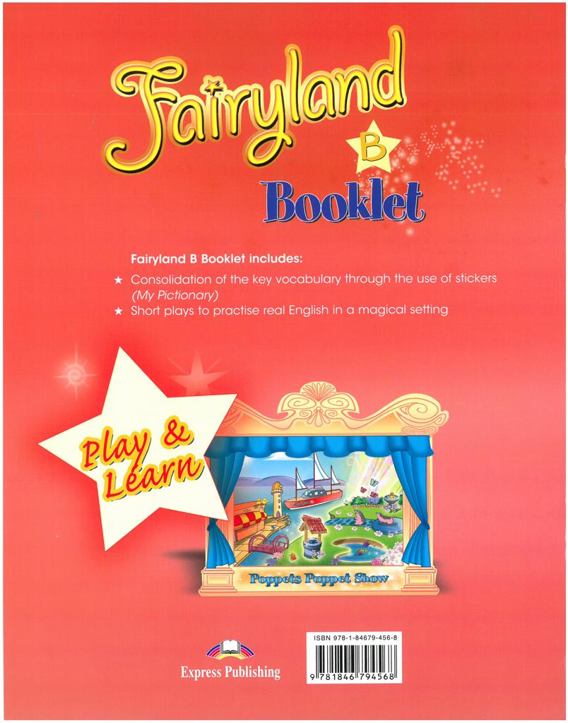 FAIRYLAND JUNIOR B BOOKLET 1