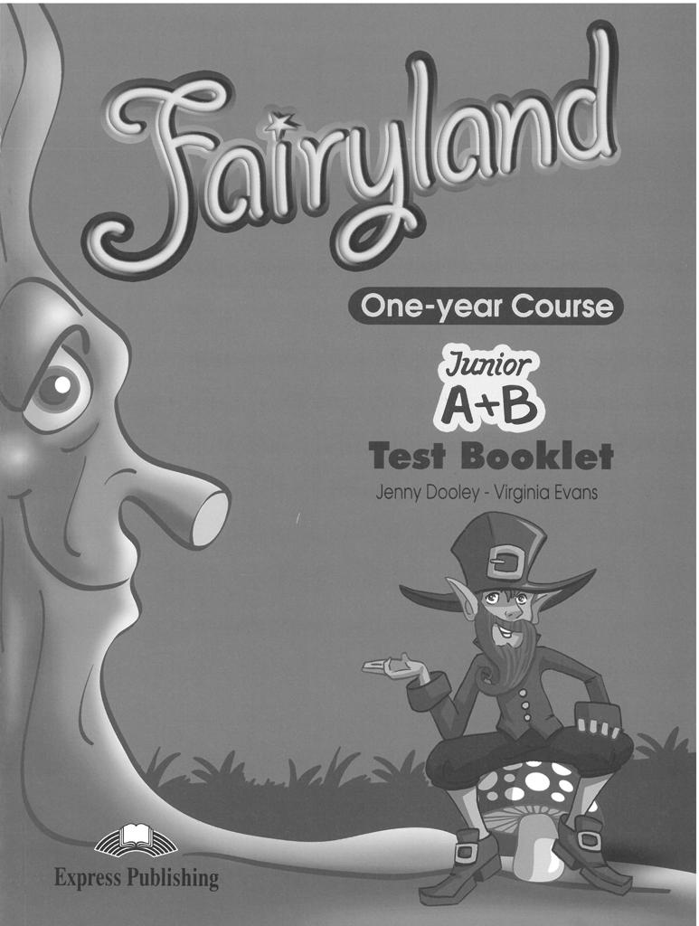 FAIRYLAND JUNIOR A & B TESTBOOK 1
