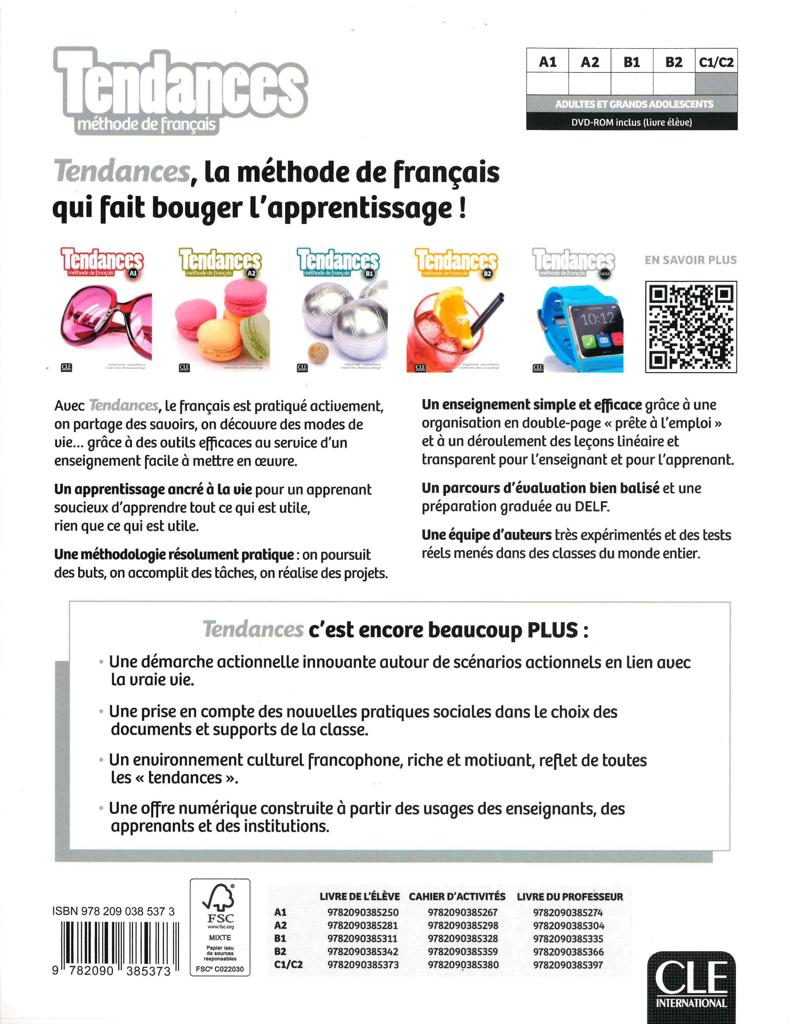 TENDANCES C1/C2 ELEVE 2