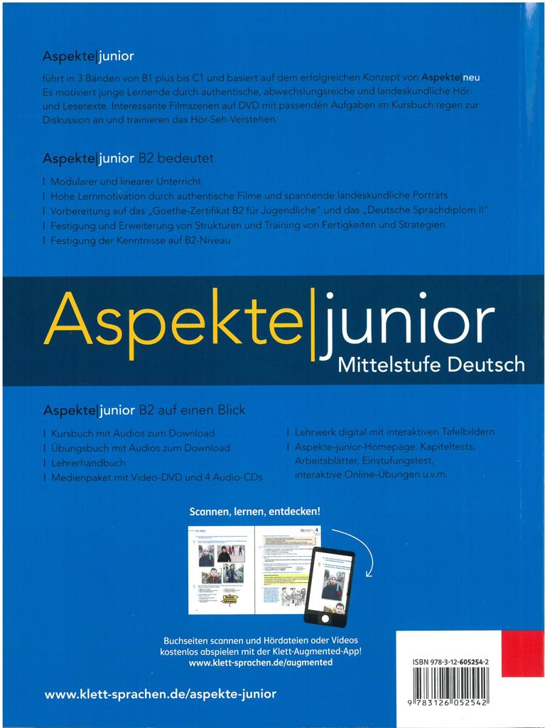 ASPEKTE JUNIOR B2 KURSBUCH (+AUDIO) 2
