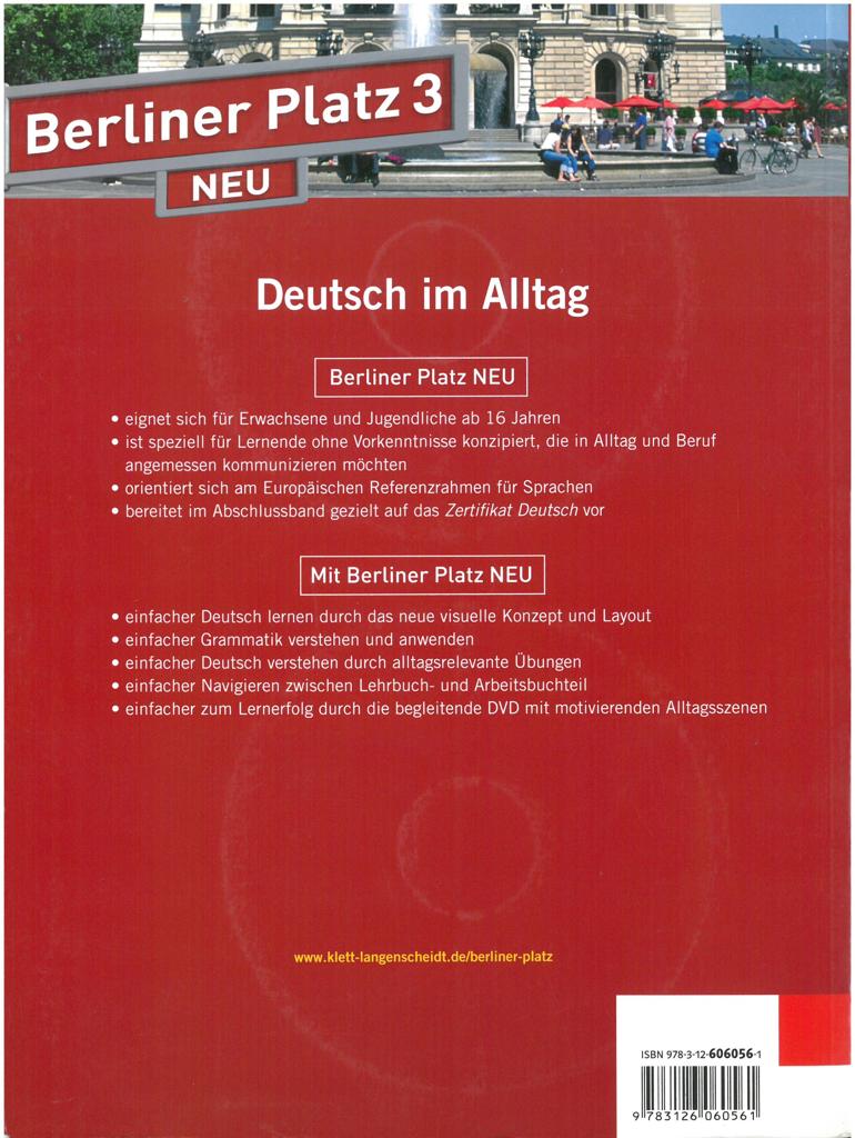 BERLINER PLATZ 3 NEU KURSBUCH (+ARBEITSBUCH+2CDS) 2