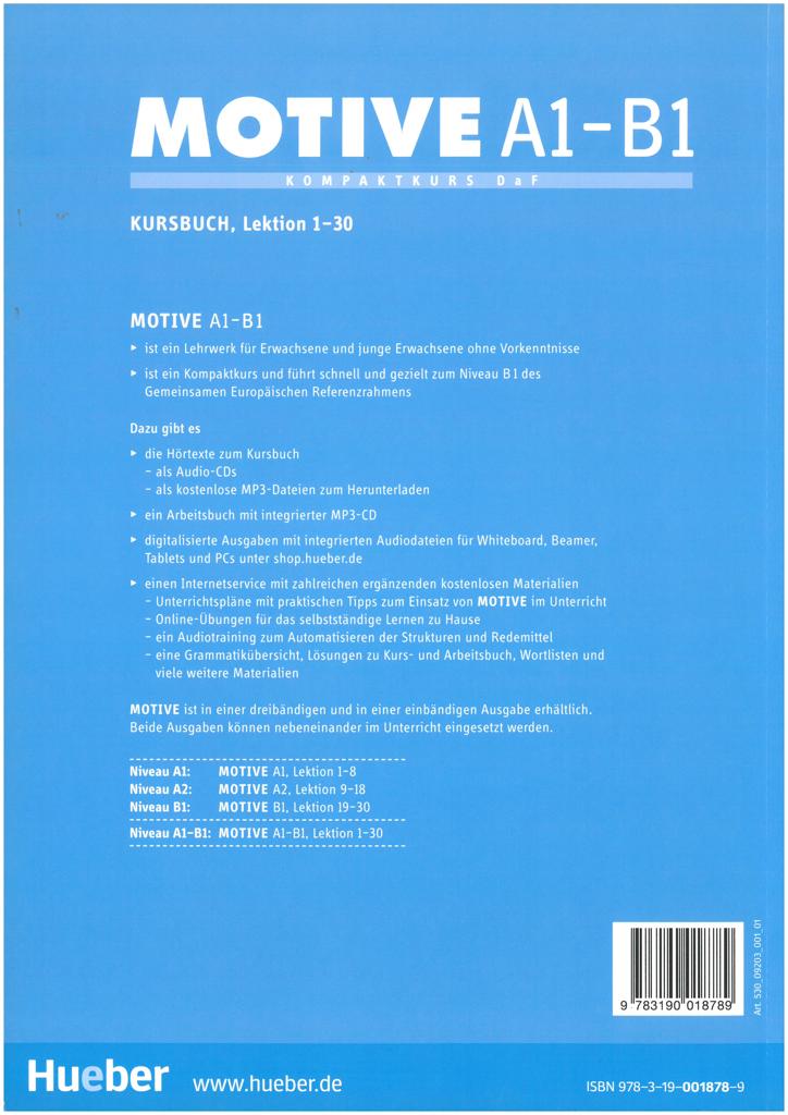 MOTIVE A1 - B1 KURSBUCH 2