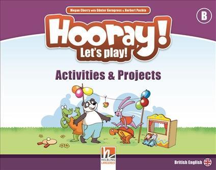 HOORAY! LET'S PLAY! LEVEL B STUDENT'S BOOK (+CD) 1