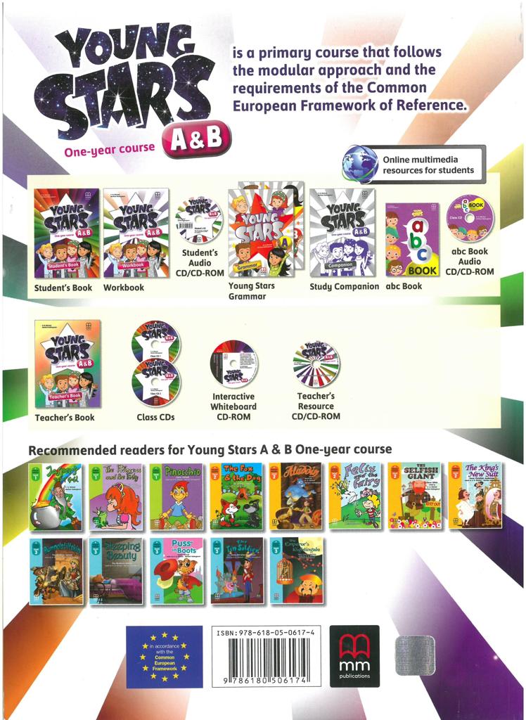 YOUNG STARS A & B WORKBOOK (BRITISH) 2