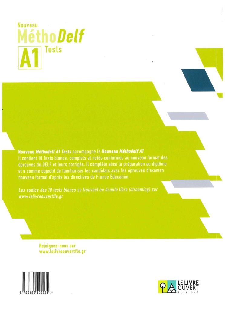NOUVEAU METHODELF A1 TESTS 2