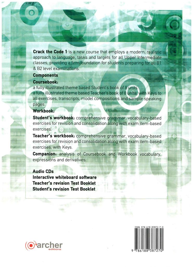 CRACK THE CODE 1 WORKBOOK 2018 2