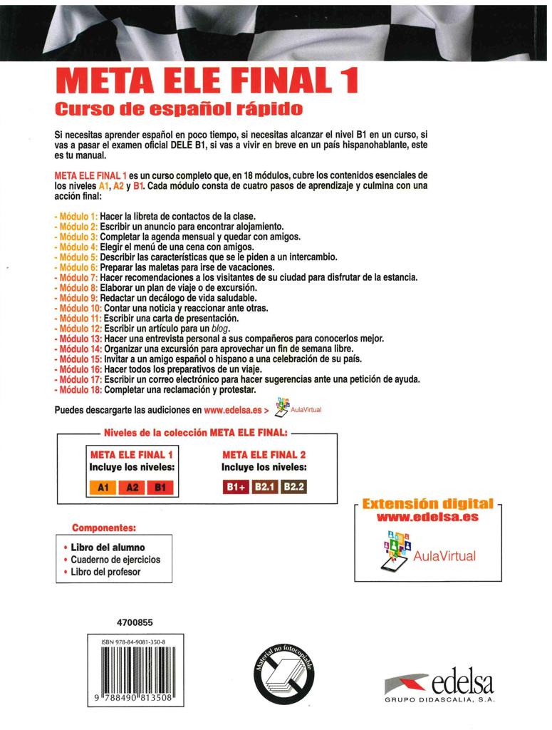 META ELE FINAL 1 LIBRO DEL ALUMNO (A1-B1) (+MULTIPLATAFORMA) 2
