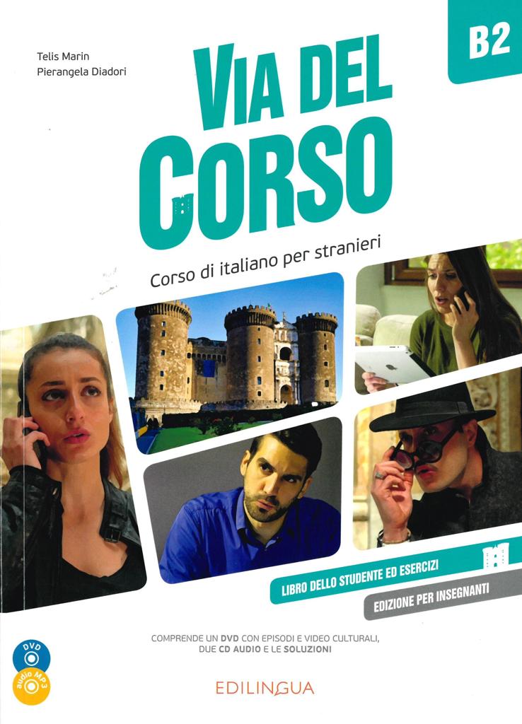 VIA DEL CORSO B2 LIBRO DEL PROFESSORE (+CD+DVD) 1