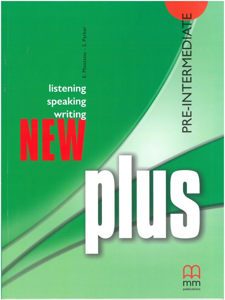 NEW PLUS PRE-INTERMEDIATE STUDENT'S BOOK (+GLOSSARY) 1