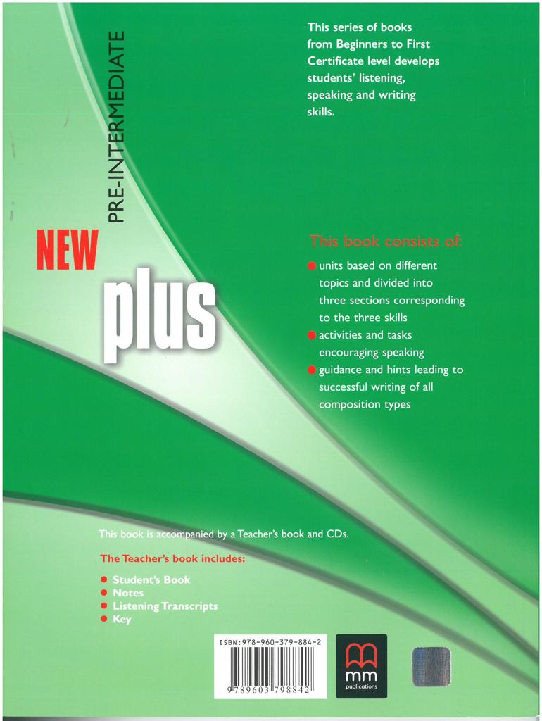 NEW PLUS PRE-INTERMEDIATE STUDENT'S BOOK (+GLOSSARY) 2