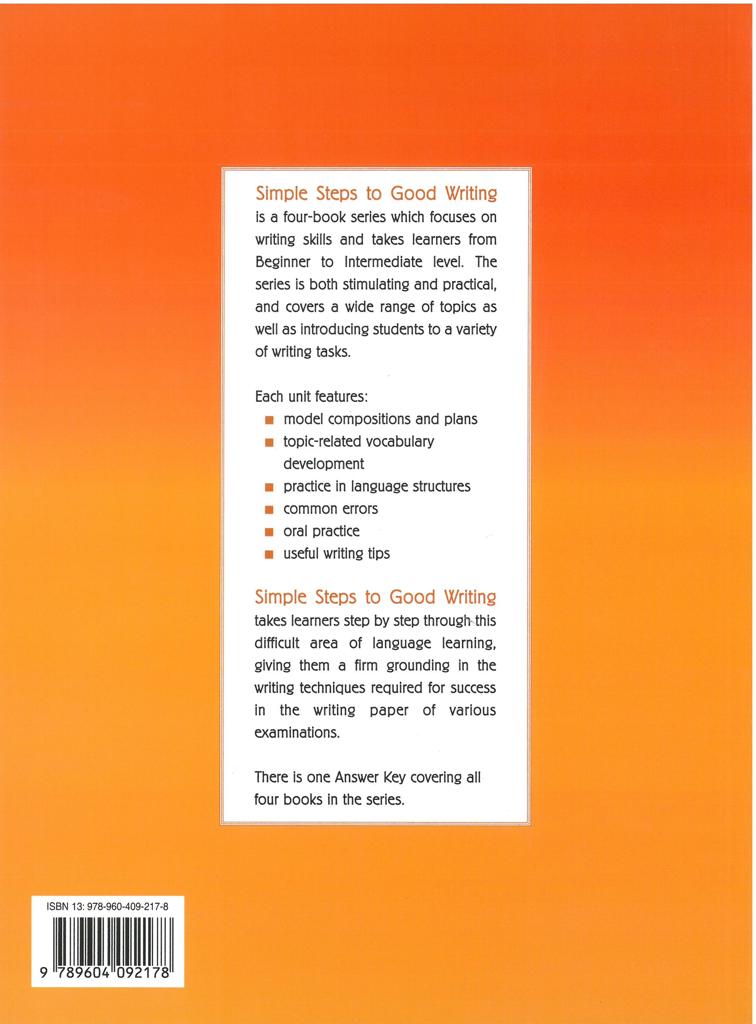 SIMPLE STEPS TO GOOD WRITING 1 2