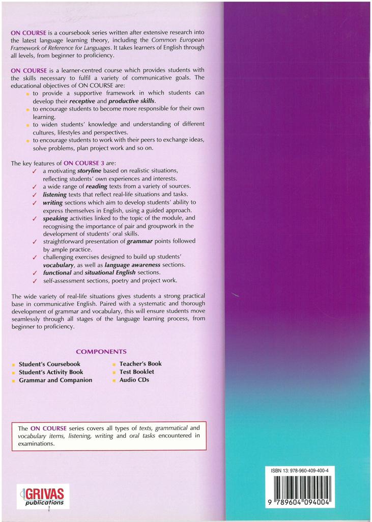 ON COURSE 3 WORKBOOK 2