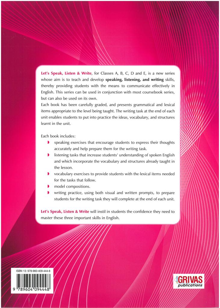 LET'S SPEAK LISTEN & WRITE 2 STUDENT'S BOOK 2