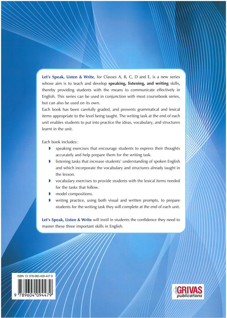 LET'S SPEAK LISTEN & WRITE 3 STUDENT'S BOOK 2