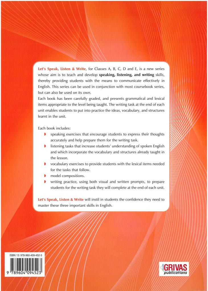 LET'S SPEAK LISTEN & WRITE 4 STUDENT'S BOOK 2