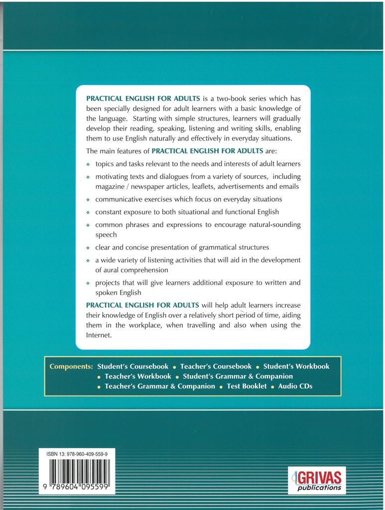 PRACTICAL ENGLISH FOR ADULTS 1 GRAMMAR & COMPANION 2