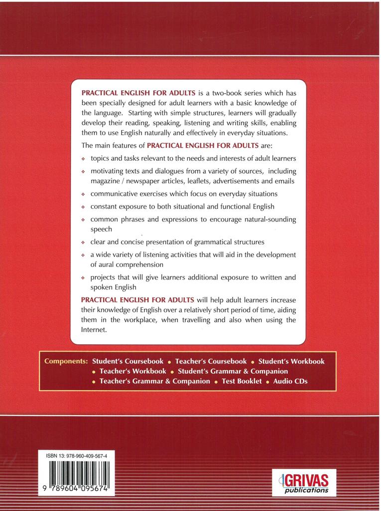 PRACTICAL ENGLISH FOR ADULTS 2 GRAMMAR & COMPANION 2