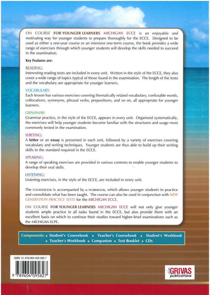 ON COURSE ECCE FOR YOUNG LEARNERS STUDENT'S BOOK  (+COMPANION) 2