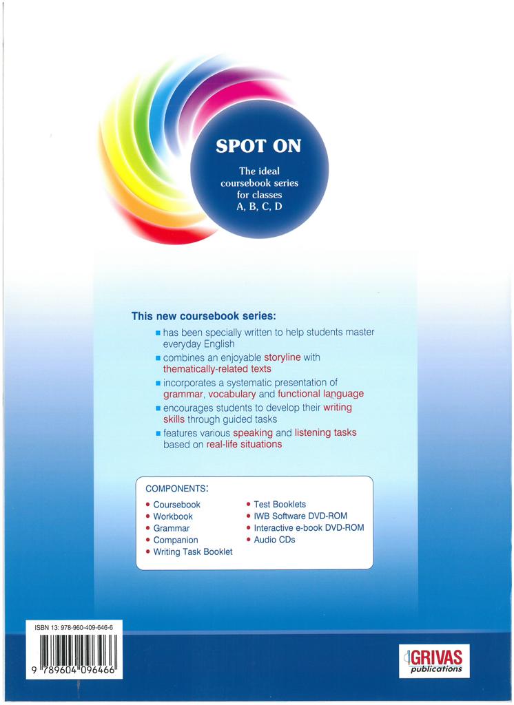 SPOT ON 1 WORKBOOK & COMPANION 2