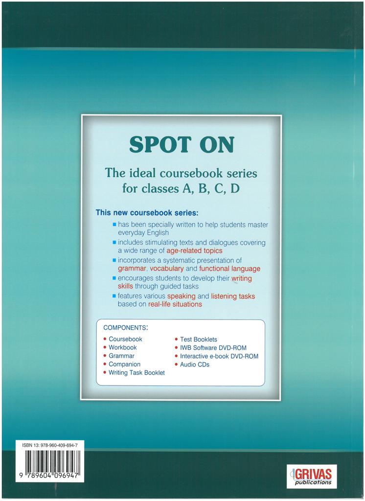 SPOT ON 4 WORKBOOK & COMPANION 2