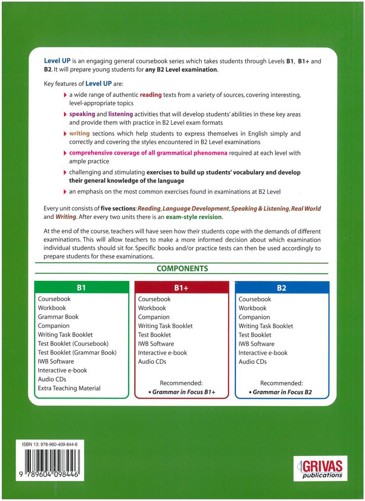 LEVEL UP B1 STUDENT'S BOOK (+WRITING BOOKLET) 2
