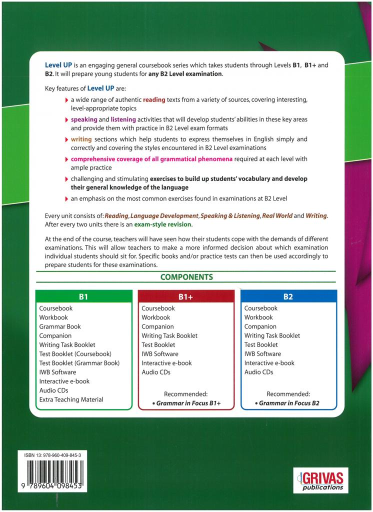LEVEL UP B1 WORKBOOK & COMPANION 2
