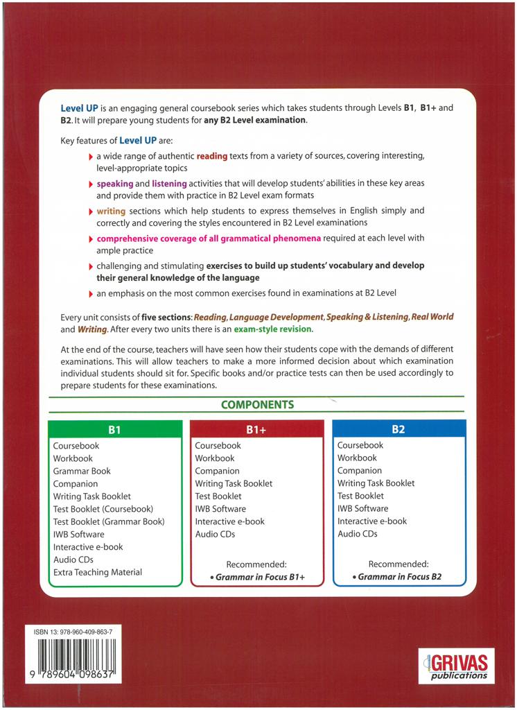 LEVEL UP B1+ STUDENT'S BOOK (+WRITING BOOKLET) 2