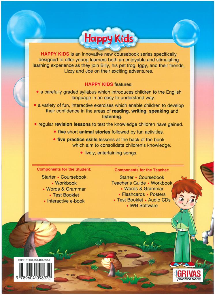 HAPPY KIDS JUNIOR A WORKBOOK & WORDS & GRAMMAR 2