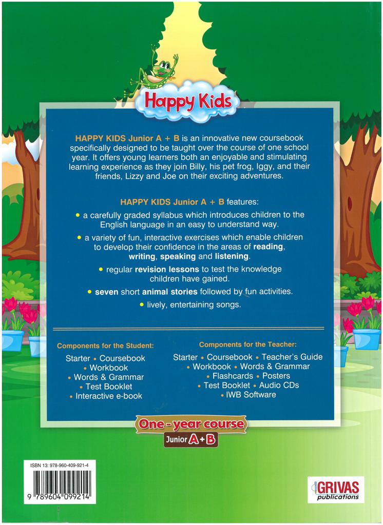 HAPPY KIDS JUNIOR A & B STUDENT'S BOOK (+STARTER BOOK) 2
