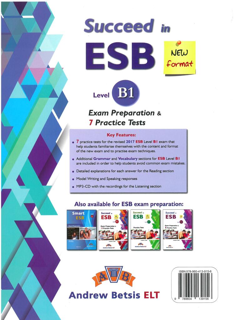 SUCCEED IN ESB B1 7 PRACTICE TESTS STUDENT'S BOOK 2