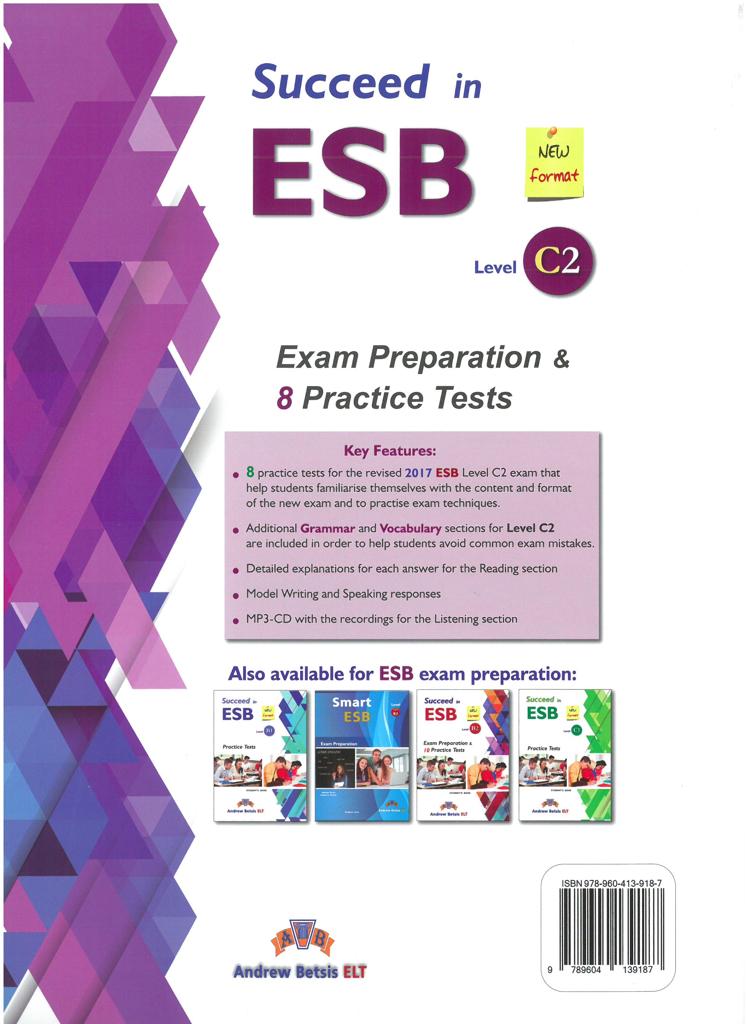 SUCCEED IN ESB C2 12 PRACTICE TESTS STUDENT'S BOOK 2