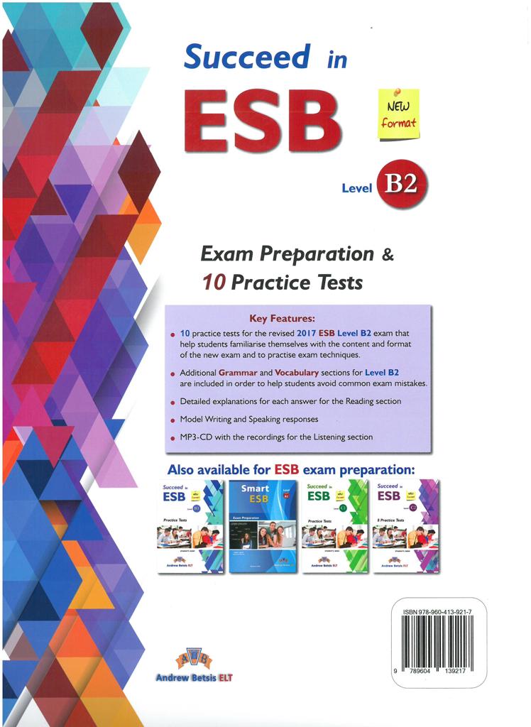SUCCEED IN ESB B2 10 PRACTICE TESTS STUDENT'S BOOK 2