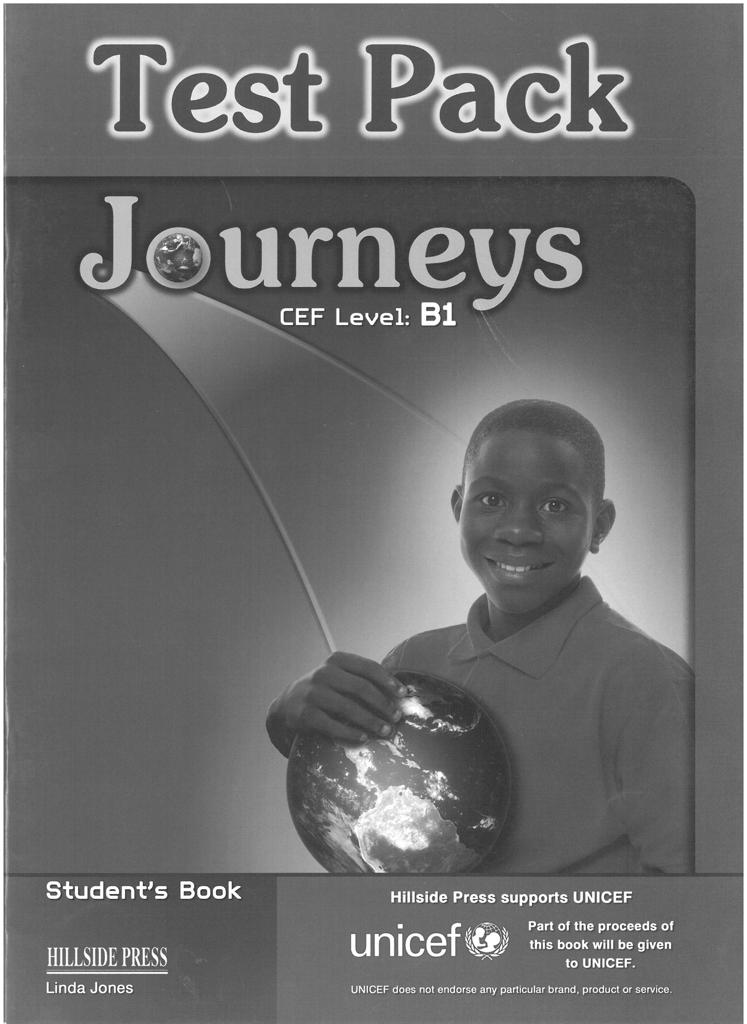 JOURNEYS B1 TEST BOOK 1