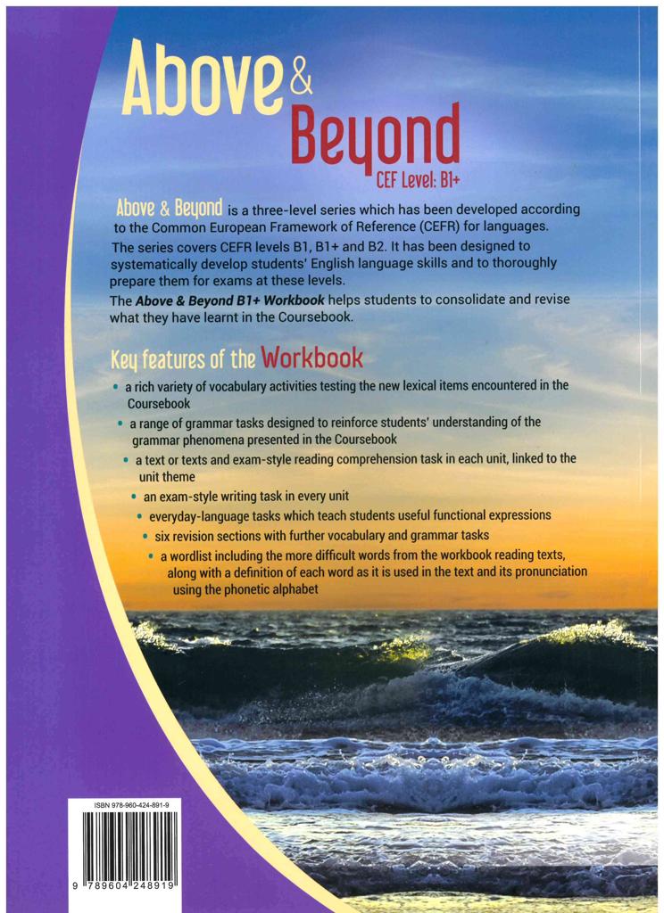 ABOVE & BEYOND B1+ WORKBOOK TEACHER'S 2