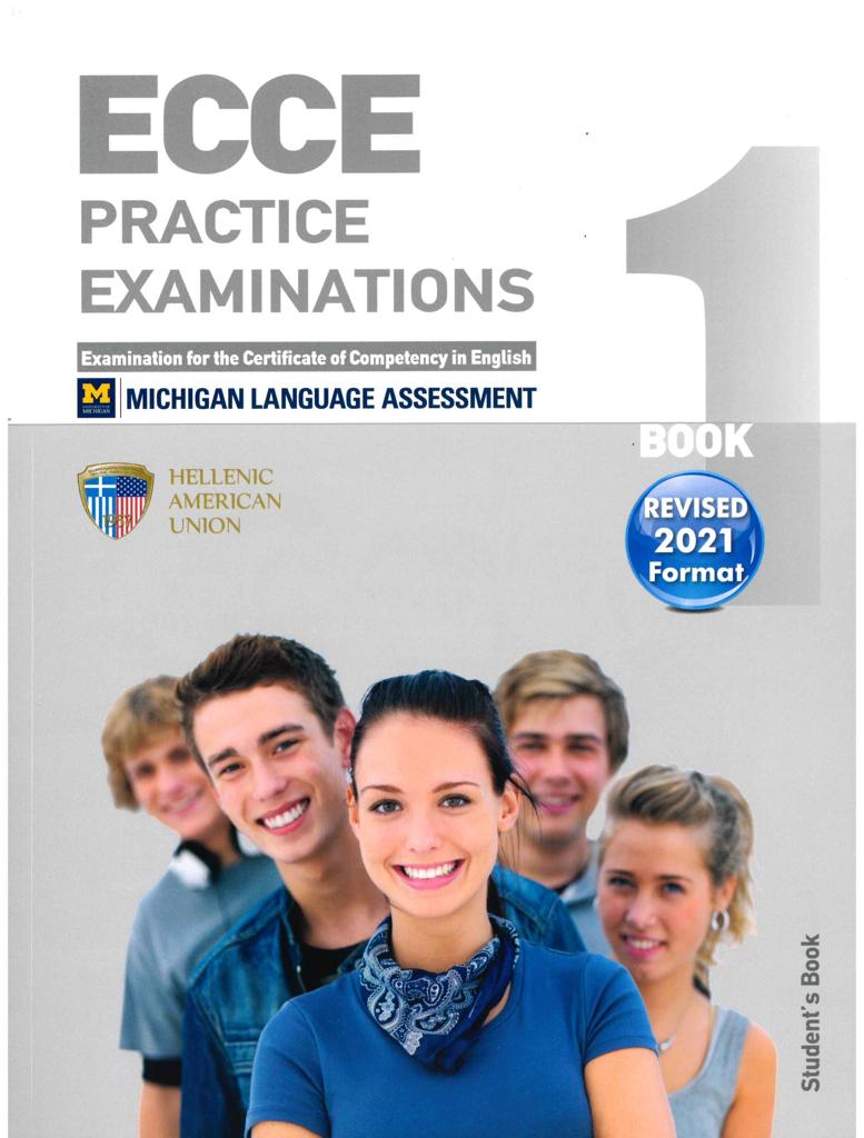ECCE PRACTICE EXAMINATIONS BOOK 1 REVISED 2021 FORMAT 1