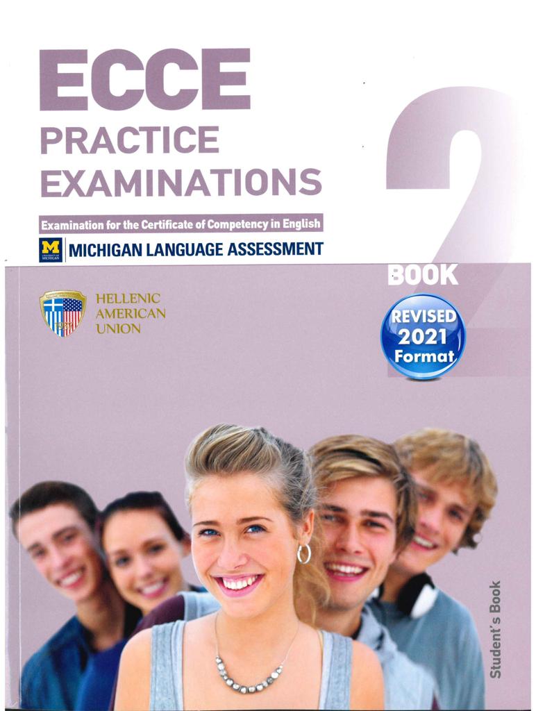 ECCE PRACTICE EXAMINATIONS BOOK 2 REVISED 2021 FORMAT 1