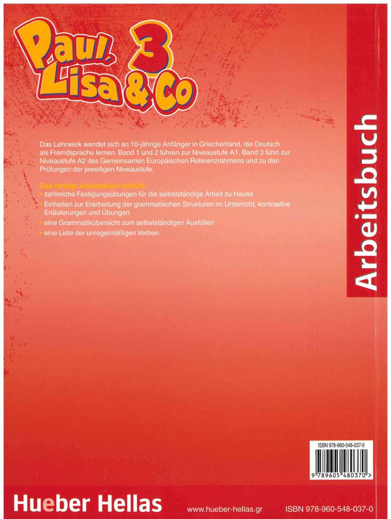 PAUL LISA & CO 3 ARBEITSBUCH 2