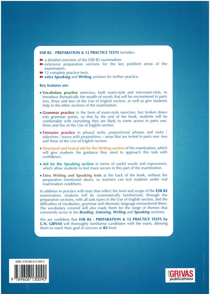 ESB PREPARATION & 12 PRACTICE TESTS ESB B2 STUDENT'S BOOK (2017) 2