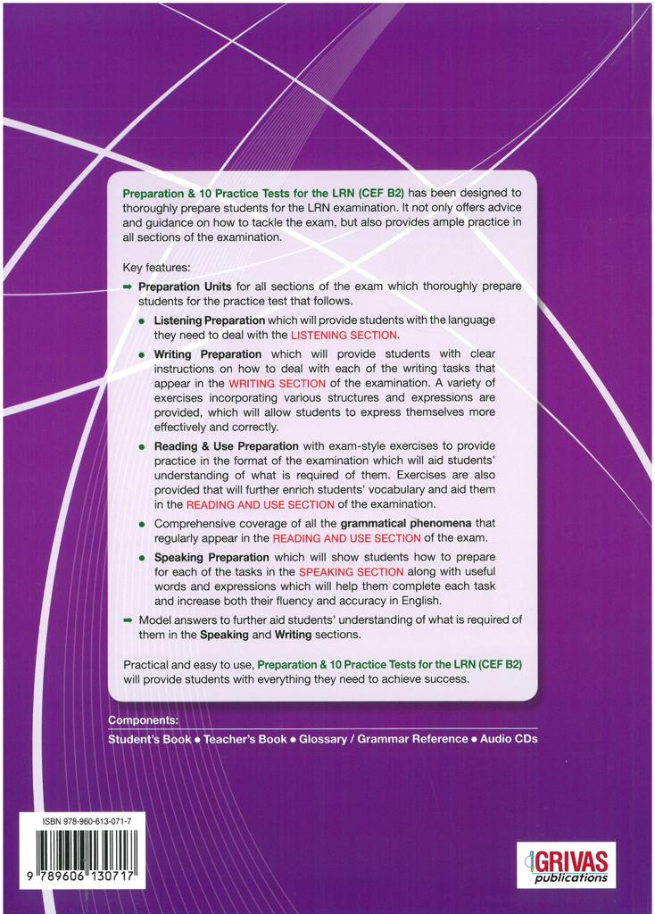 FOCUS ON LRN B2 PREPARATION & PRACTICE TESTS (GLOSSAR+GRAMMAR) 2018 2